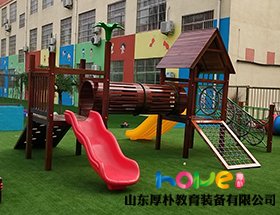 幼兒園兒童玩什么大型玩具？幼兒園木質(zhì)