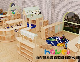 幼兒園區(qū)角家具的選擇要素有哪些？幼兒園區(qū)角柜布置時(shí)需要注意什么？