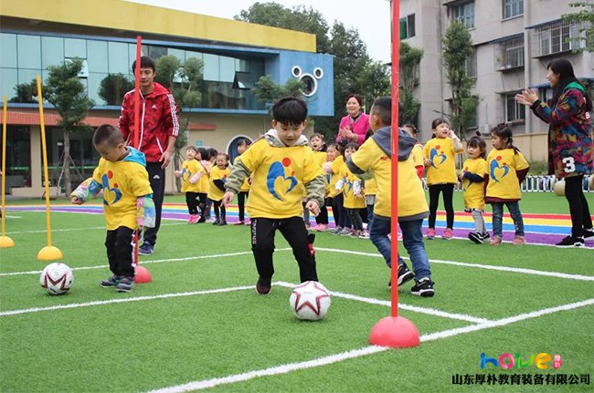 教育部最新公示濰坊53所幼兒園擬成全國足球特色幼兒園示范園